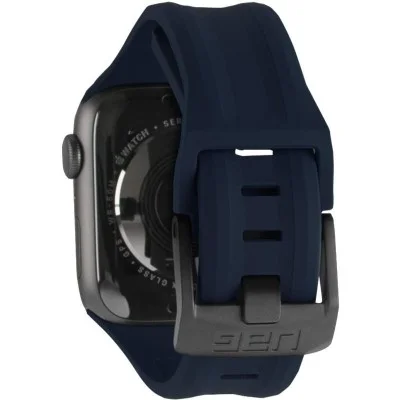 Uag Apple Watch 45Mm/44Mm/42Mm/Ultra Silicone Scout Strap - Blue